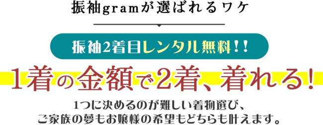 札幌市振袖レンタル&購入『#振袖gram 』北海道で一番お得な双子割引のサブ画像3