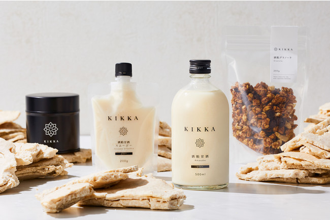 “酒粕の再生”をテーマにした食のブランド「KIKKA（キッカ）」をリリースのサブ画像1