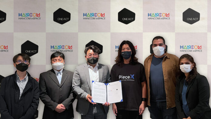 【業務提携】日本発のグローバルスタートアップONE ACTが、韓国HANCOM inSPACEと資本業務提携契約を締結のメイン画像