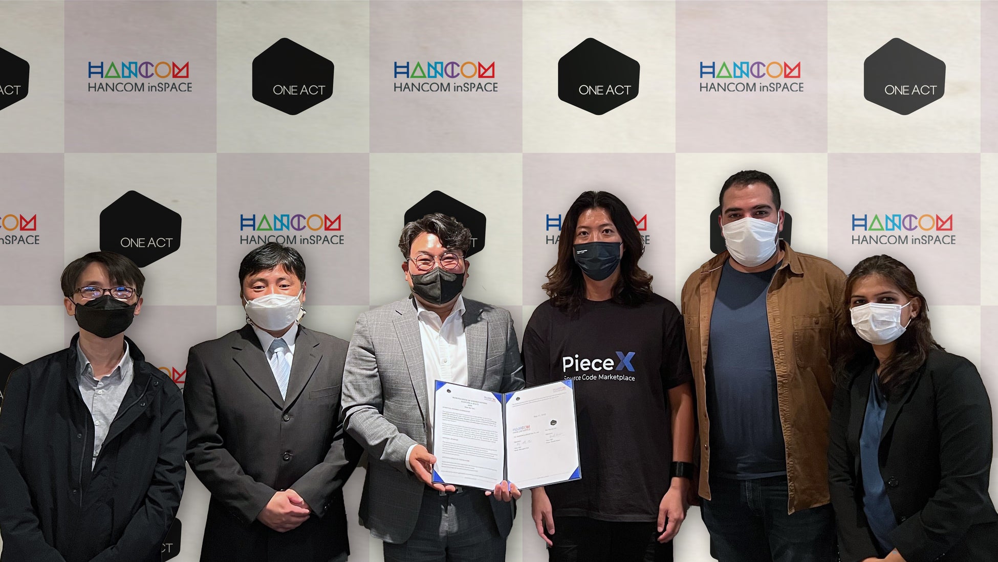 【業務提携】日本発のグローバルスタートアップONE ACTが、韓国HANCOM inSPACEと資本業務提携契約を締結のサブ画像1