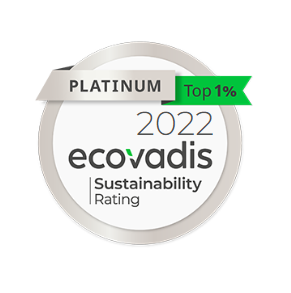 EcoVadis社のサステナビリティ評価で世界最高位の『プラチナ』を獲得のメイン画像