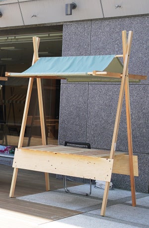 京都産木材で製作したサステナブルでおしゃれな「屋台什器」を、みやこめっせにて貸出しスタートのサブ画像4