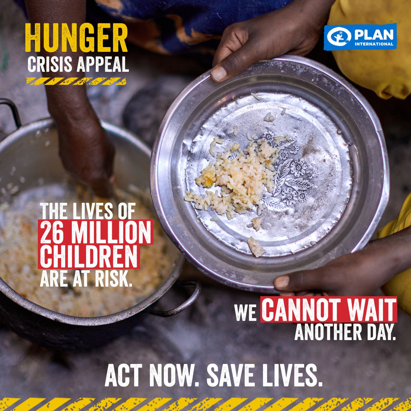 国際NGOプラン・インターナショナルが、「アフリカ7カ国・食料危機緊急支援」寄付募集を開始のサブ画像2_　命の危機に直面している2600万人の子どもたちを 救うために、今すぐ支援を！