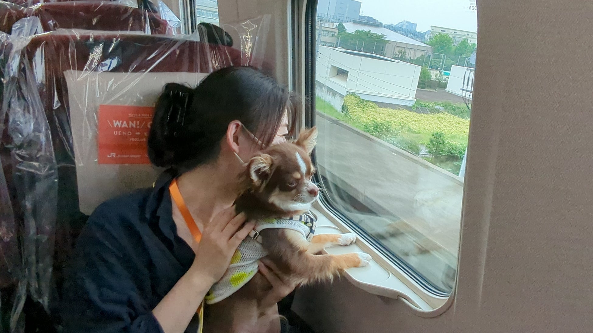 日本初ペット専用新幹線の実証実験結果レポート公開。乗客満足度は77%で運用中は粉塵・ニオイの計測も実施のサブ画像2