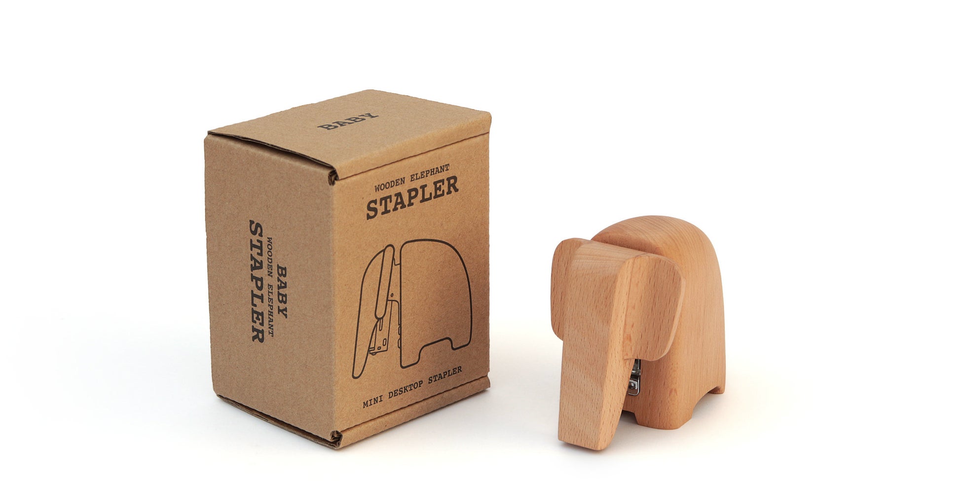 ロンドン発の雑貨ブランドSUCK UK アニマルシリーズにホチキスが登場！ゾウの形をした「Wooden Elephant Stapler」を発売！のサブ画像5