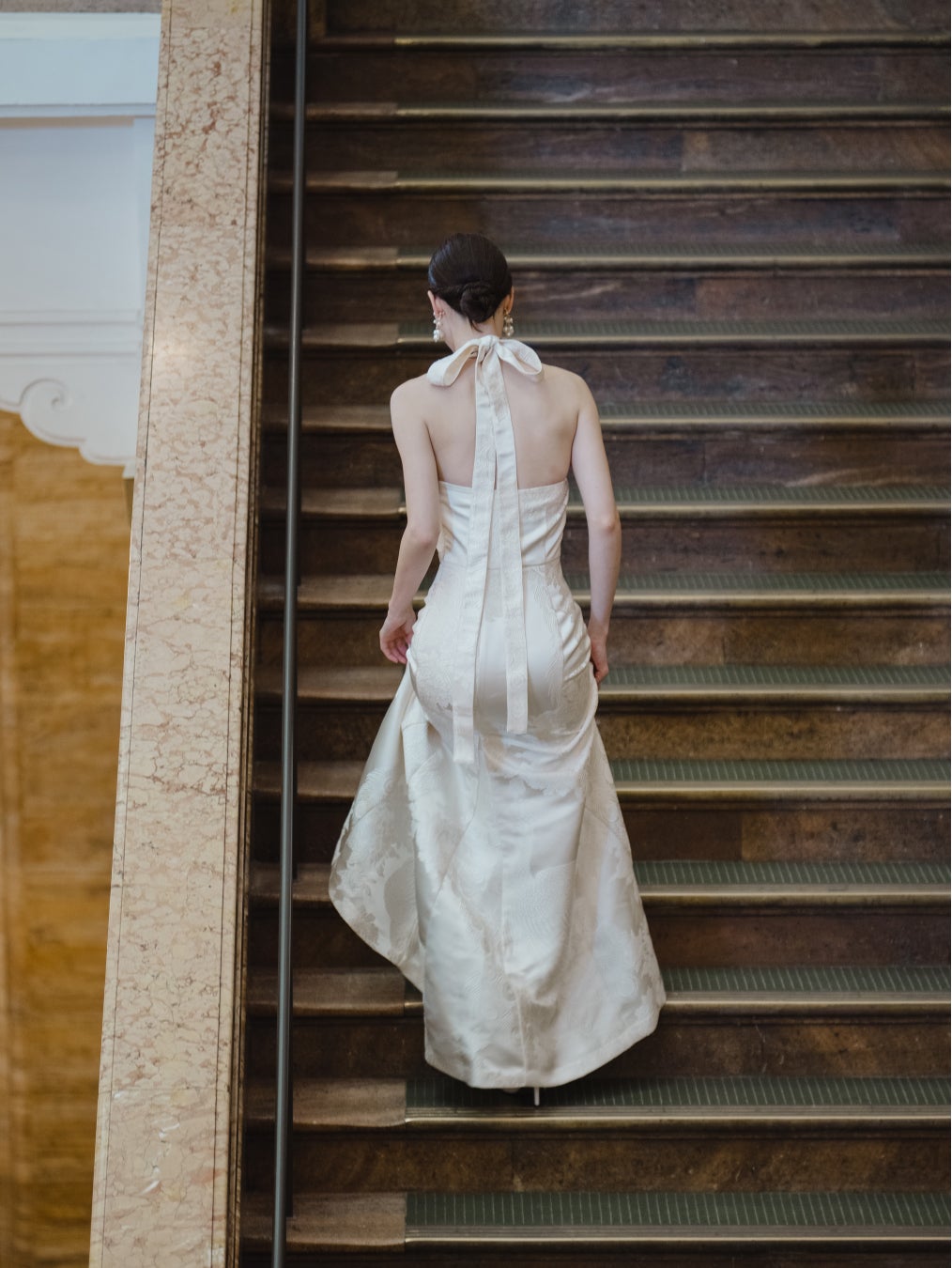 京都発、きものアップサイクルブランド「季縁-KIEN-」が、7月1日（金）より、白無垢をアップサイクルした“きものウエディングドレス”の発売を開始。のサブ画像3