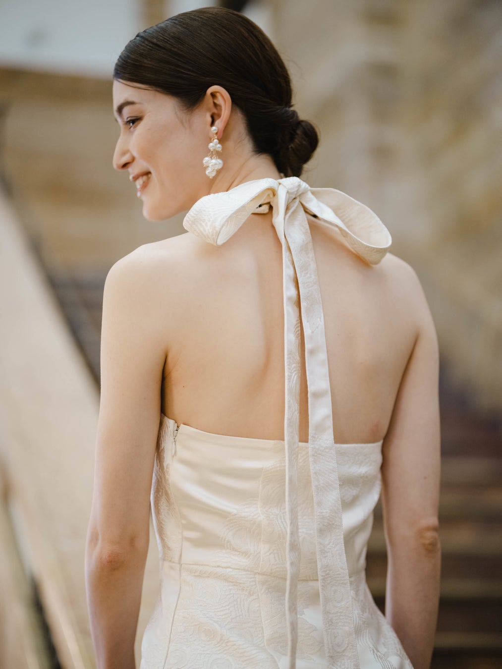 京都発、きものアップサイクルブランド「季縁-KIEN-」が、7月1日（金）より、白無垢をアップサイクルした“きものウエディングドレス”の発売を開始。のサブ画像4