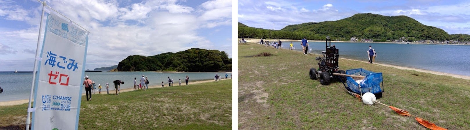 約200人が参加！学生と地元住民がロボットを使って日本海に面する海岸のごみ拾いを実施「海ごみゼロ！ロボットビーチクリーン」を開催しました！のサブ画像3