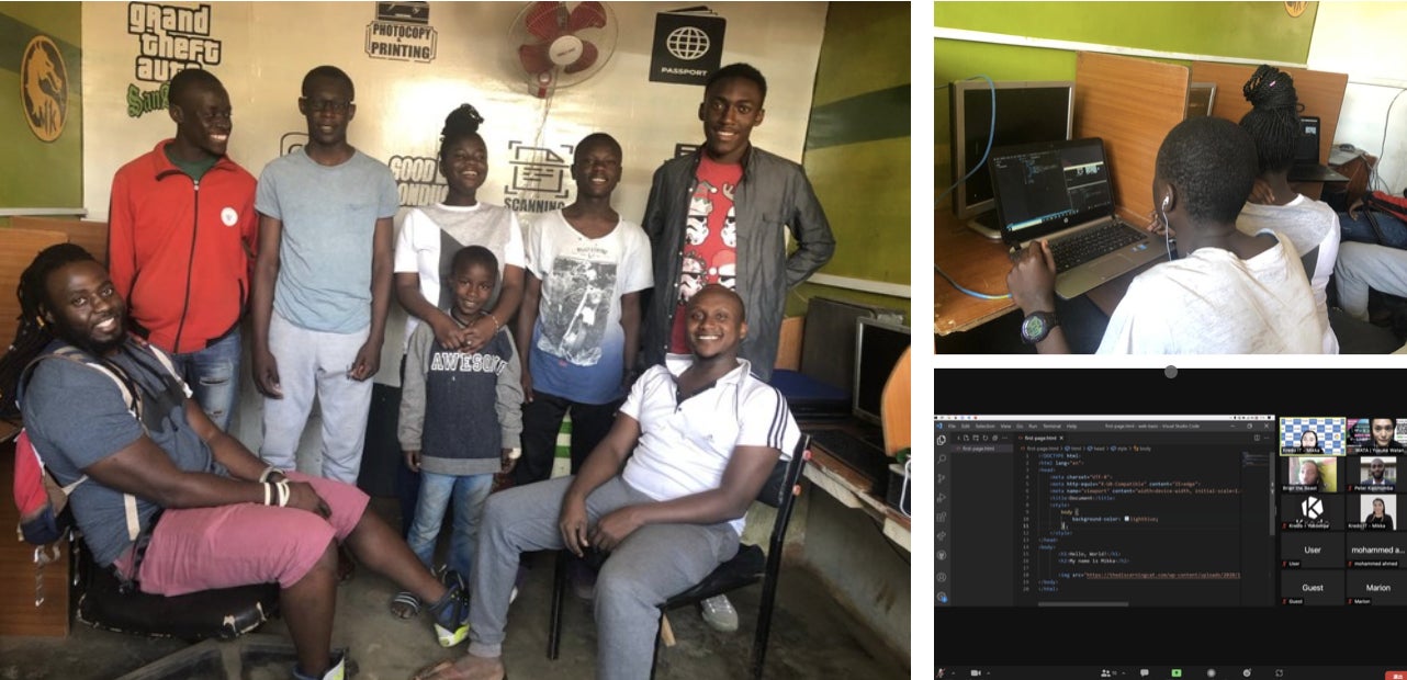 アフリカのスラムから世界を目指すプロeスポーツチーム「Team REEV」がチームNFTを新規発行し、スポンサー募集を開始のサブ画像14_キベラIT 教育プロジェクト