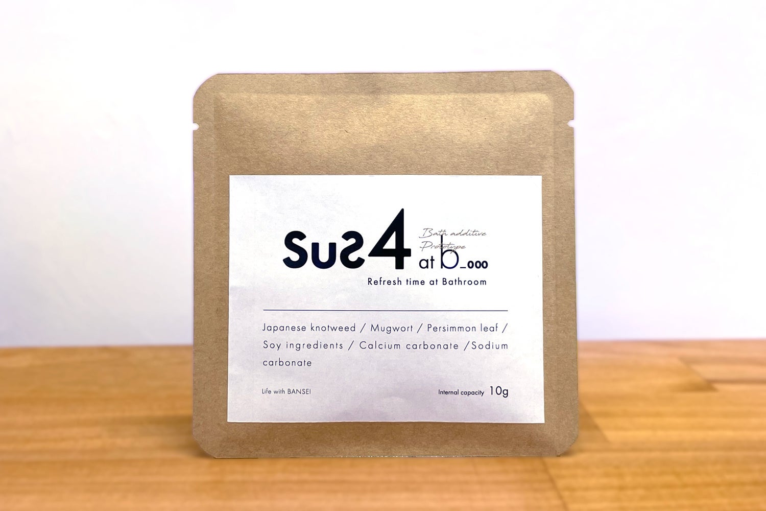 植物から生まれた無添加入浴剤。お肌を守り、環境も守る。QUCCINIオリジナルブランド「sus4（サスフォー）」シリーズ初の商品を発売。のサブ画像3