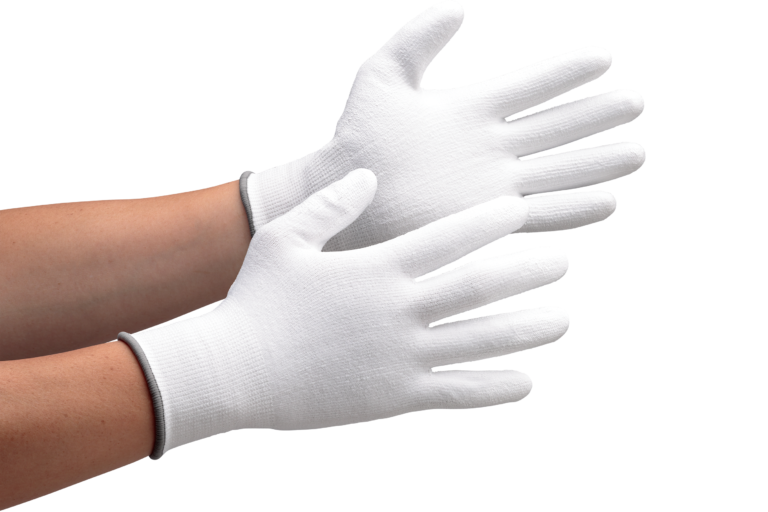 CO2 50％（本州1周分）削減(※1) サトウキビ由来の植物性ポリエチレン素材使用 業界初エコマーク取得の耐切創性手袋「カットガードV」シリーズ 新発売のメイン画像