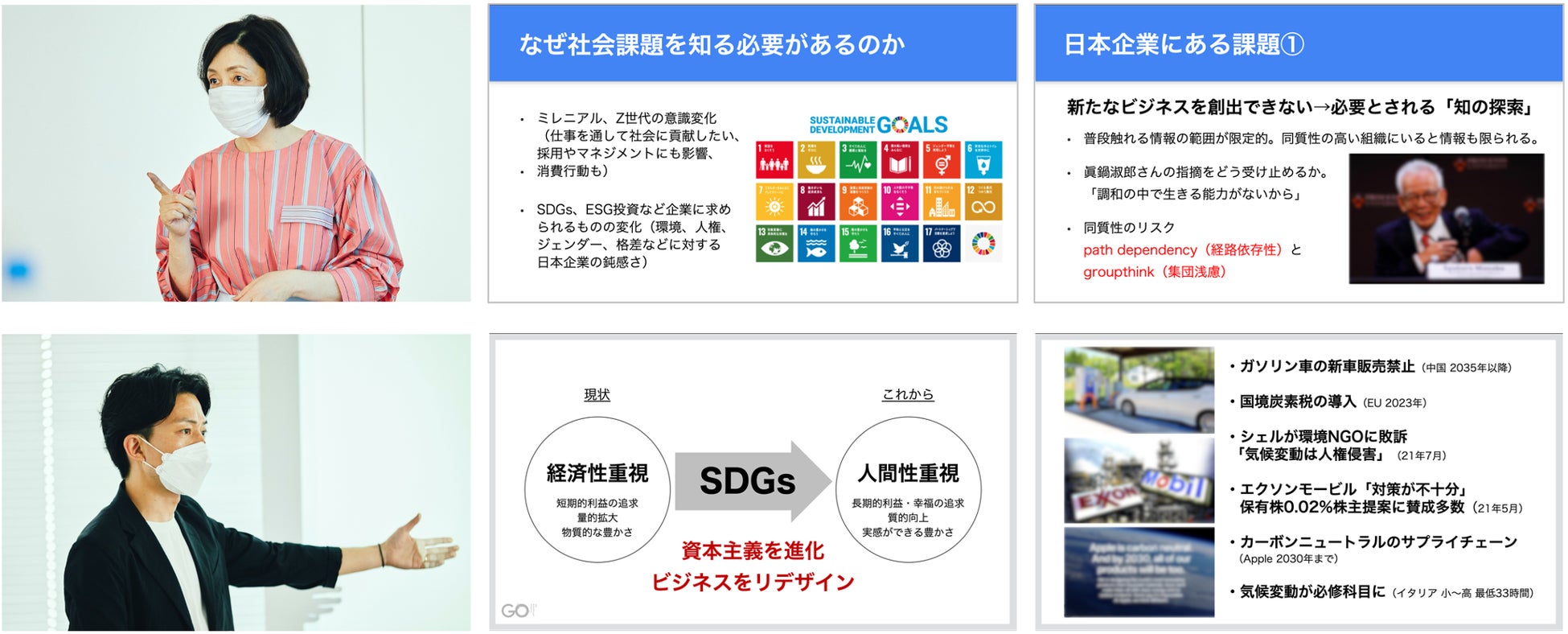 銀行、メーカー、IT企業で好評だった「社会思考」を身につける特別講義『社会課題解決型ビジネス発想ワークショップ』のサブ画像1