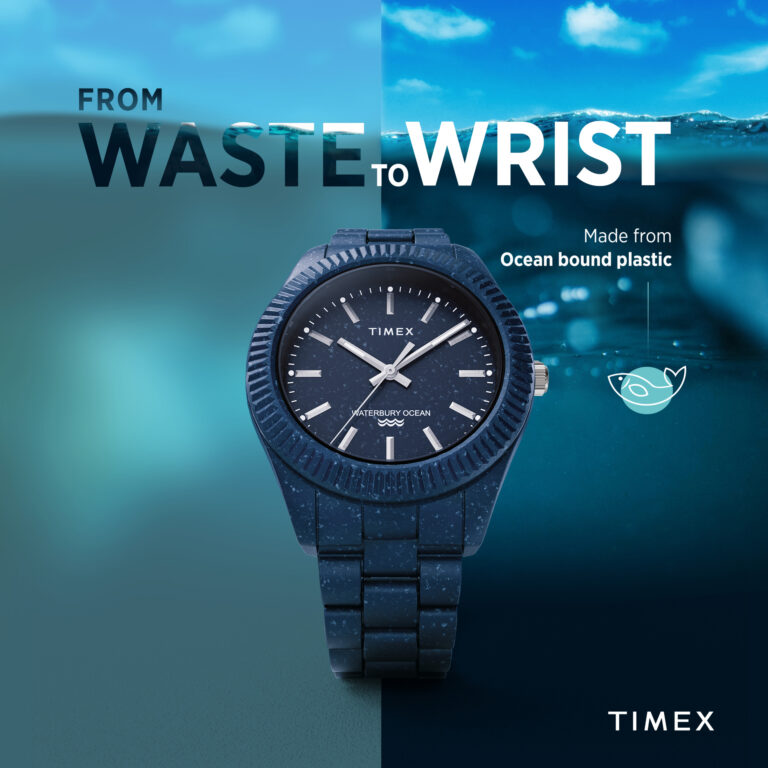 【 SDGｓ】即完売した人気モデルの新サイズ・新2カラーが登場！‟海洋プラスチック“を使用したサスティナブルな腕時計『ウォーターベリー オーシャン』を公式サイト限定で8/３(水)に発売！のメイン画像