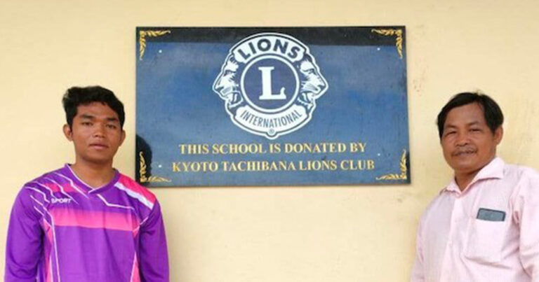 地雷が残るカンボジアの村に質の高い教育を、京都橘ライオンズクラブの支援で小学校の新校舎が完成。のメイン画像