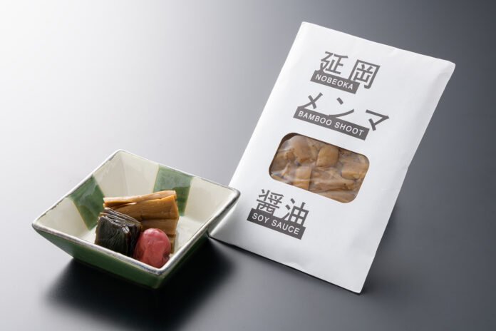 ANA国際線ファーストクラスの機内食に延岡メンマを提供開始のメイン画像