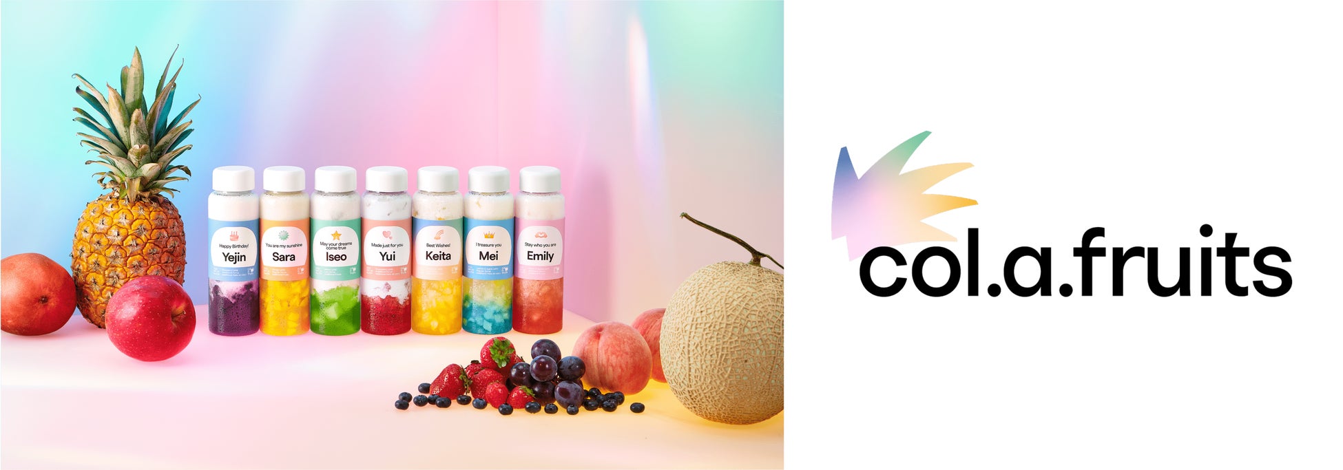 W TOKYOとフードテックキャピタル共同事業 パーソナライズ可能な新スイーツブランド『col.a.fruits（カラフル）』をリリースのサブ画像1