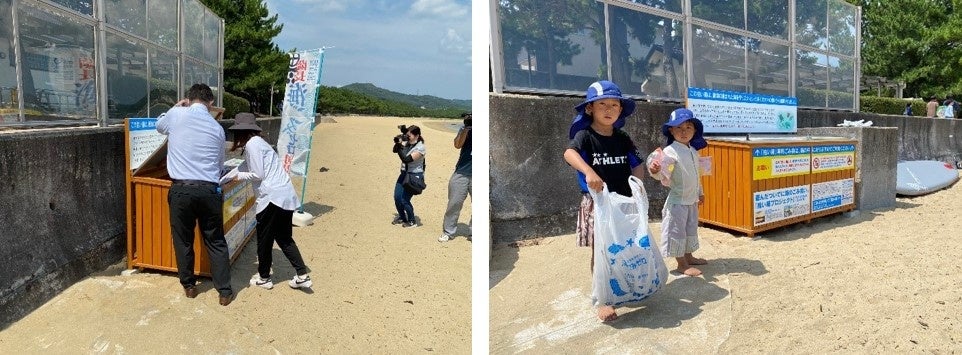海洋ごみをいつでも拾うことができる「拾い箱」を設置　佐賀県唐津市 西ノ浜でキックオフ清掃活動を開催しました！のサブ画像3