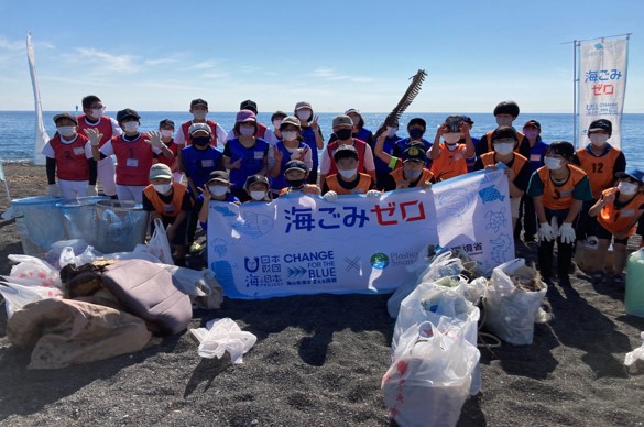 遠別町の小中学生がごみ拾いをしながら海岸清掃　CFB北海道×遠別町教育委員会共催【プロギング運動会】を開催しました！のメイン画像