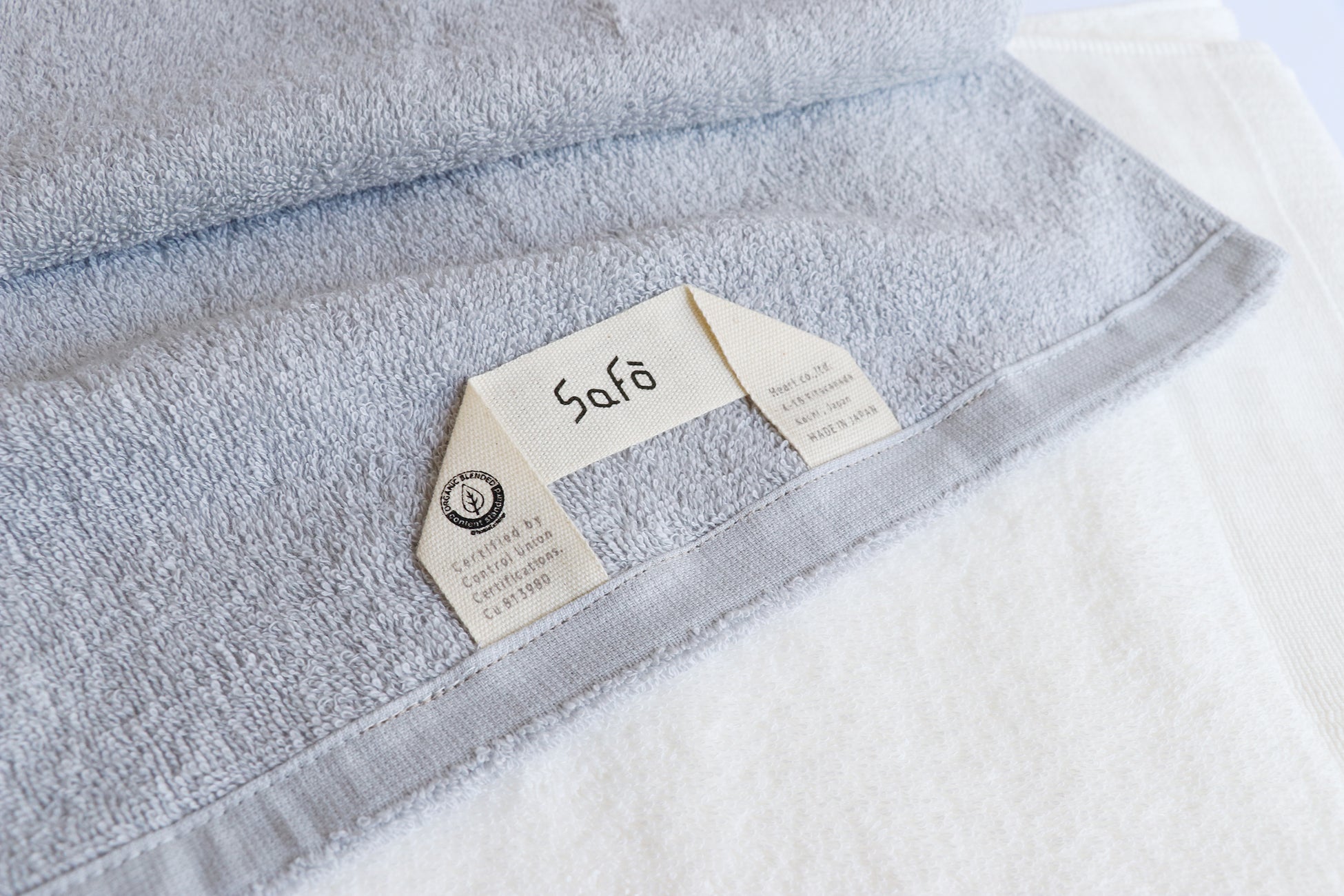 サステナブルなモノづくりを目指すオーガニック寝具ブランド「SaFo（サフォ）」より、日本の美しい自然からインスパイアされた４色のオーガニック認証タオルが登場。自然の彩を感じるバスアイテムの発売開始。のサブ画像4