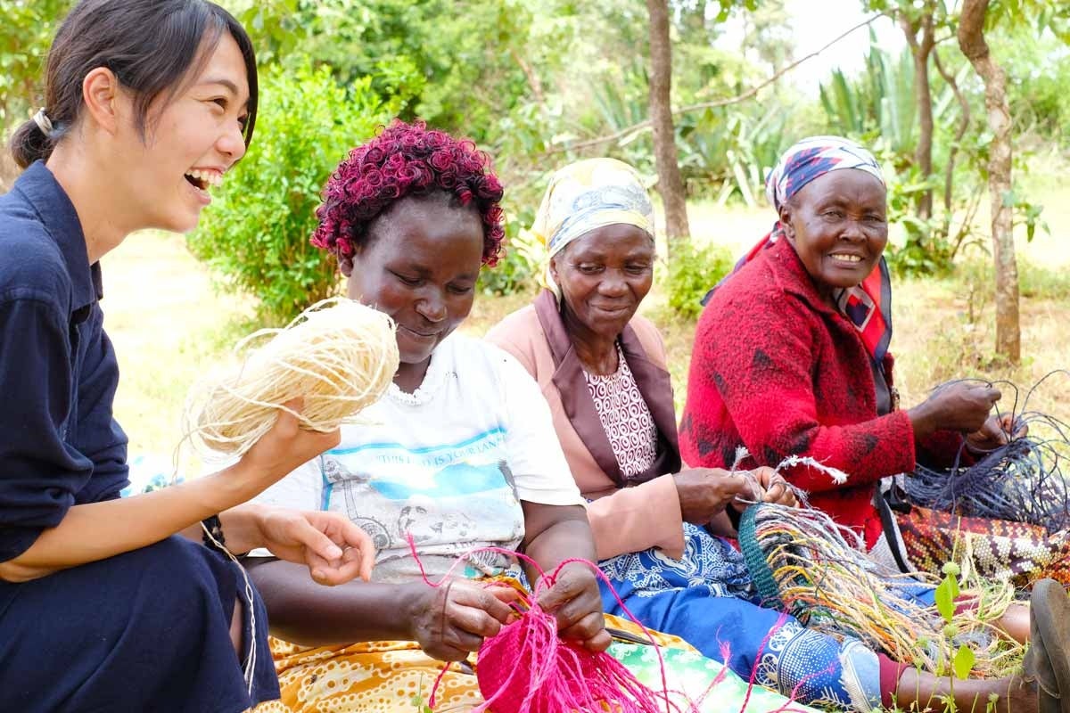 【アフリカから届く手織りかご】かご専門店ORIKAGO、年間生産数20,000個突破！！のサブ画像1