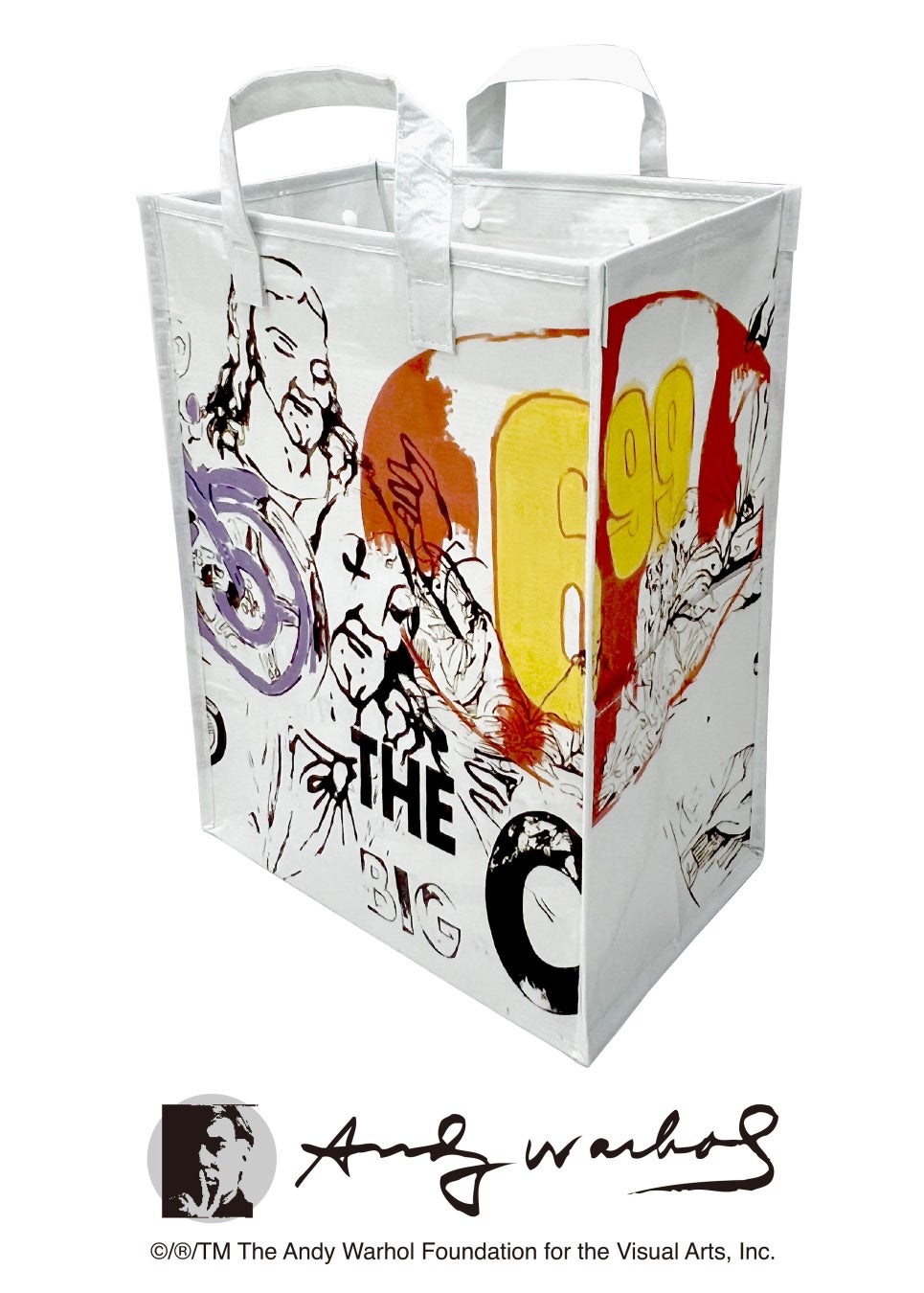 「Andy Warhol×ROOTOTEコラボレーショントートバッグ」新作23アイテムを9月17日より発売！うち６アイテムは大回顧展「アンディ・ウォーホル・キョウト」にて先行販売のサブ画像3
