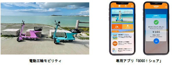 シェアリングサービス「沖縄ＧＯＧＯ！シェア」の実証事業を開始（ニュースリリース）のサブ画像2