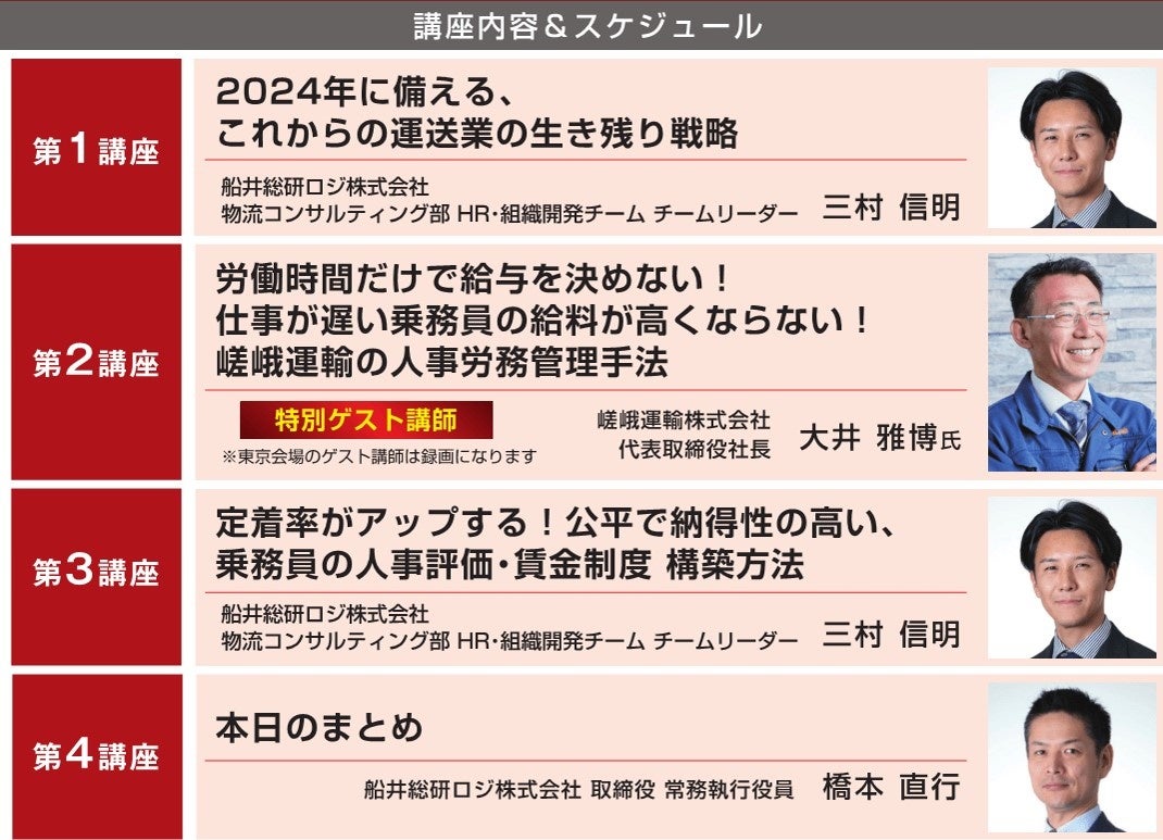 時間軸給の導入手法・事例を解説｜労働時間だけで給与を決めない！乗務員の新・時間軸給導入セミナー｜船井総研ロジ株式会社のサブ画像3