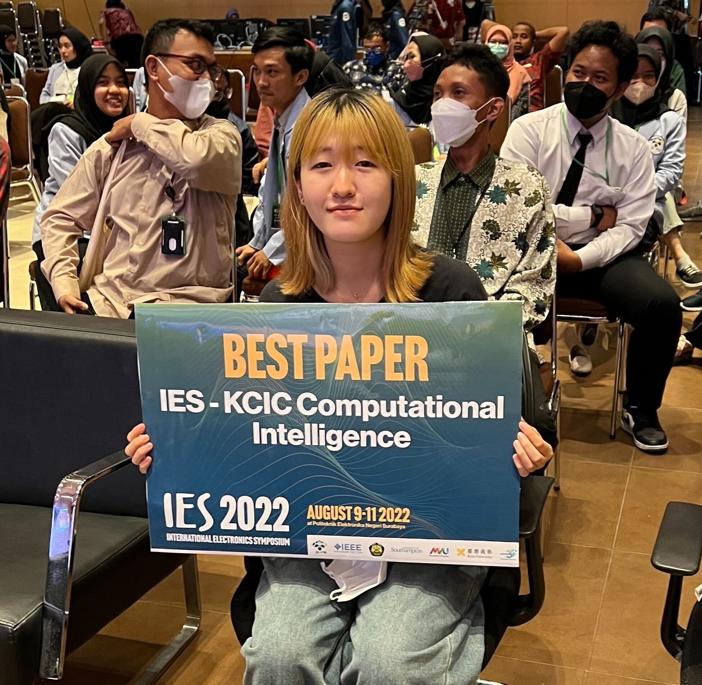 【武蔵野大学】データサイエンス学科２年生が国際学会IES 2022でBest Paperを受賞！のサブ画像2
