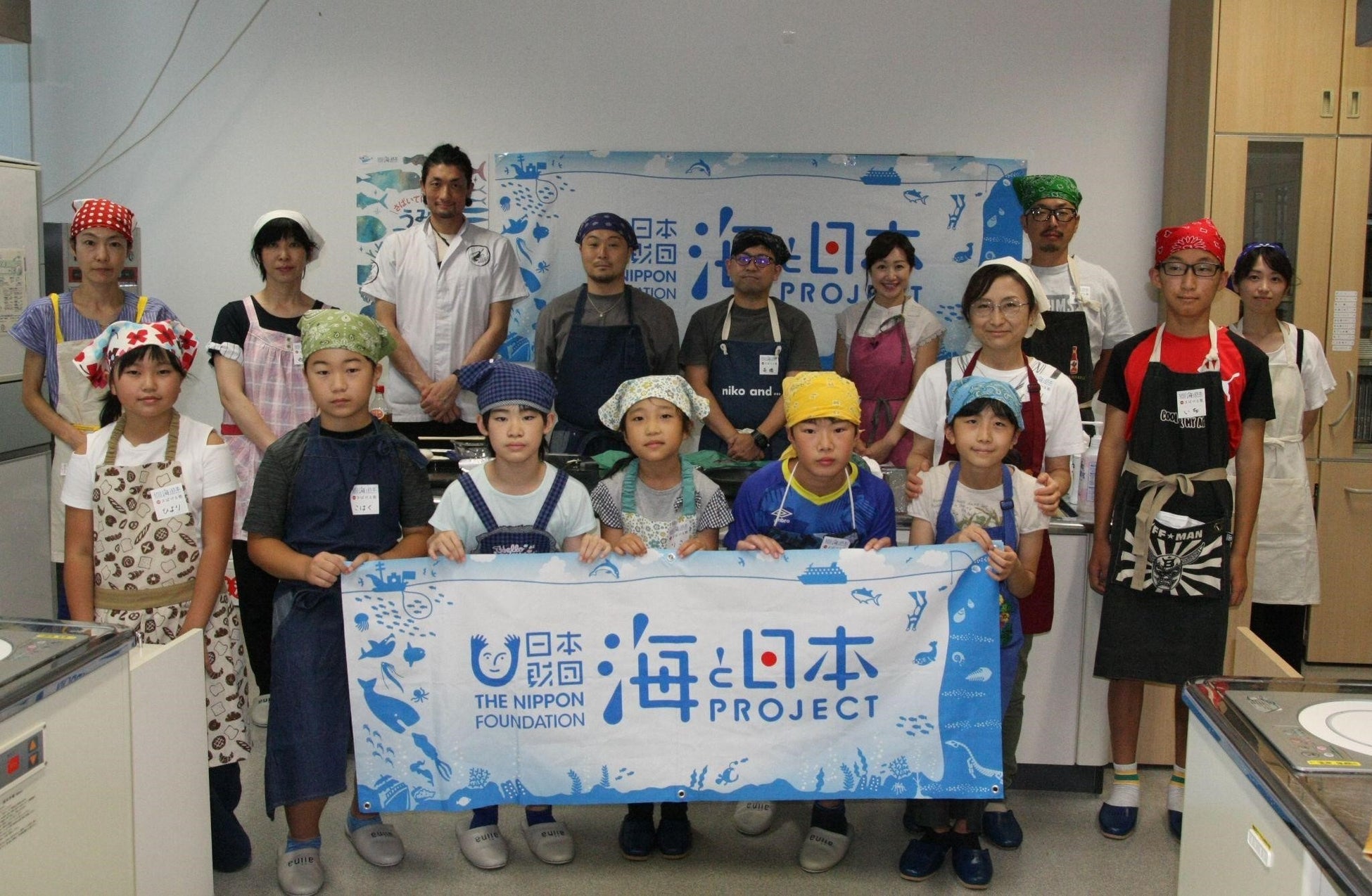 小学生の親子がアジの三枚おろし・ブリの西京漬け作りに挑戦『日本さばける塾 in 岩手』を開催しました！のサブ画像1