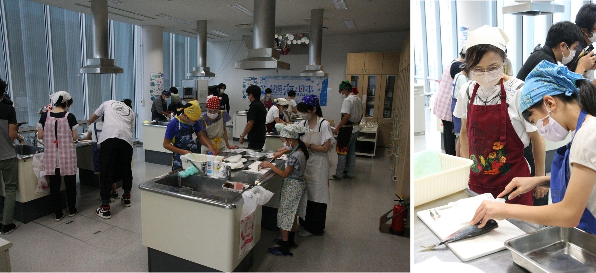 小学生の親子がアジの三枚おろし・ブリの西京漬け作りに挑戦『日本さばける塾 in 岩手』を開催しました！のサブ画像2