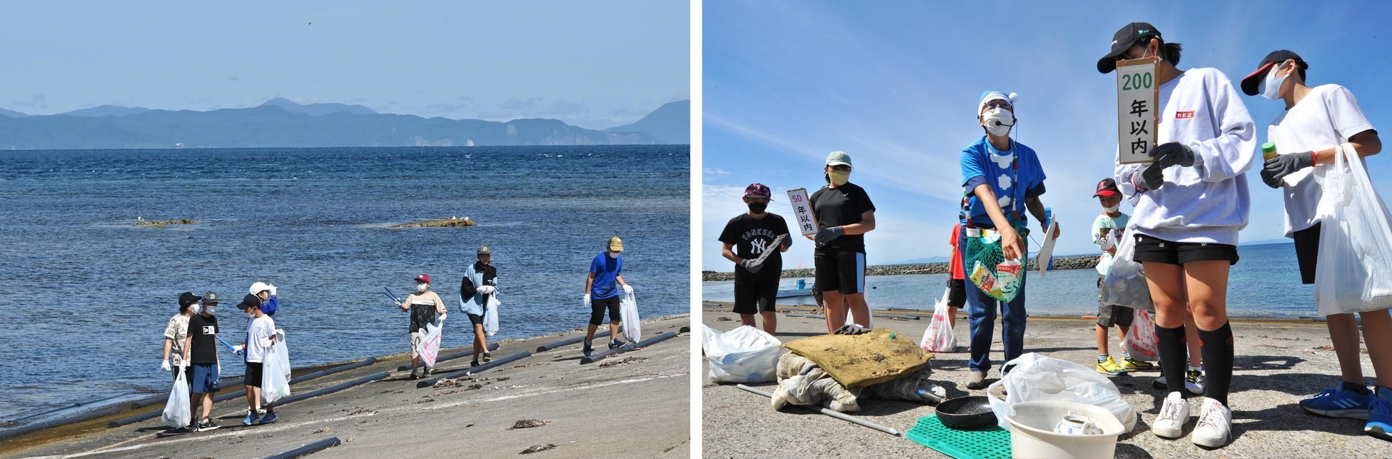 海の未来をアゲアゲに　大間小学校6年生の海洋環境学習と食育「大間小学校　海洋ごみ調査隊」を開催しました！のサブ画像2
