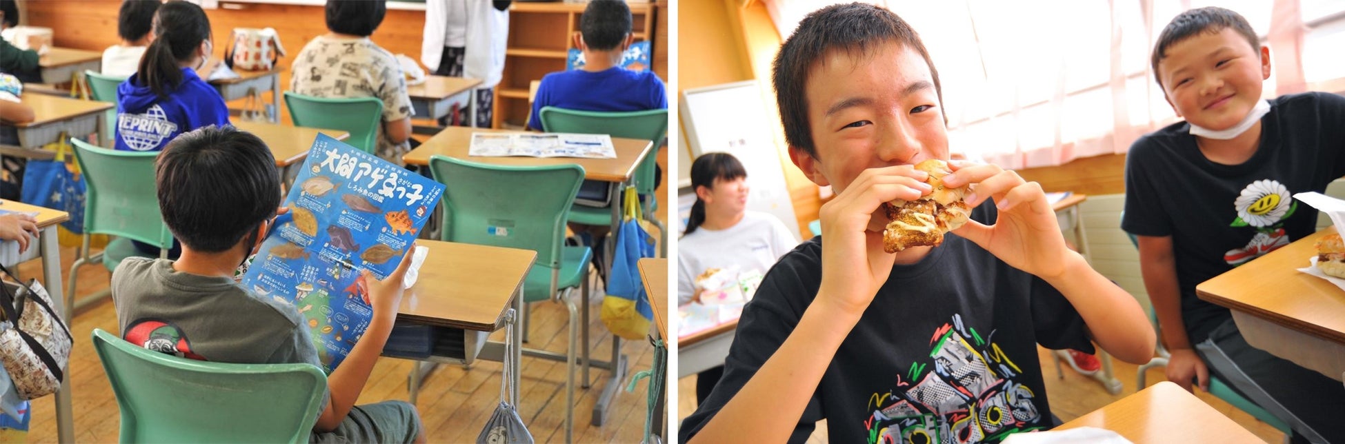 海の未来をアゲアゲに　大間小学校6年生の海洋環境学習と食育「大間小学校　海洋ごみ調査隊」を開催しました！のサブ画像3