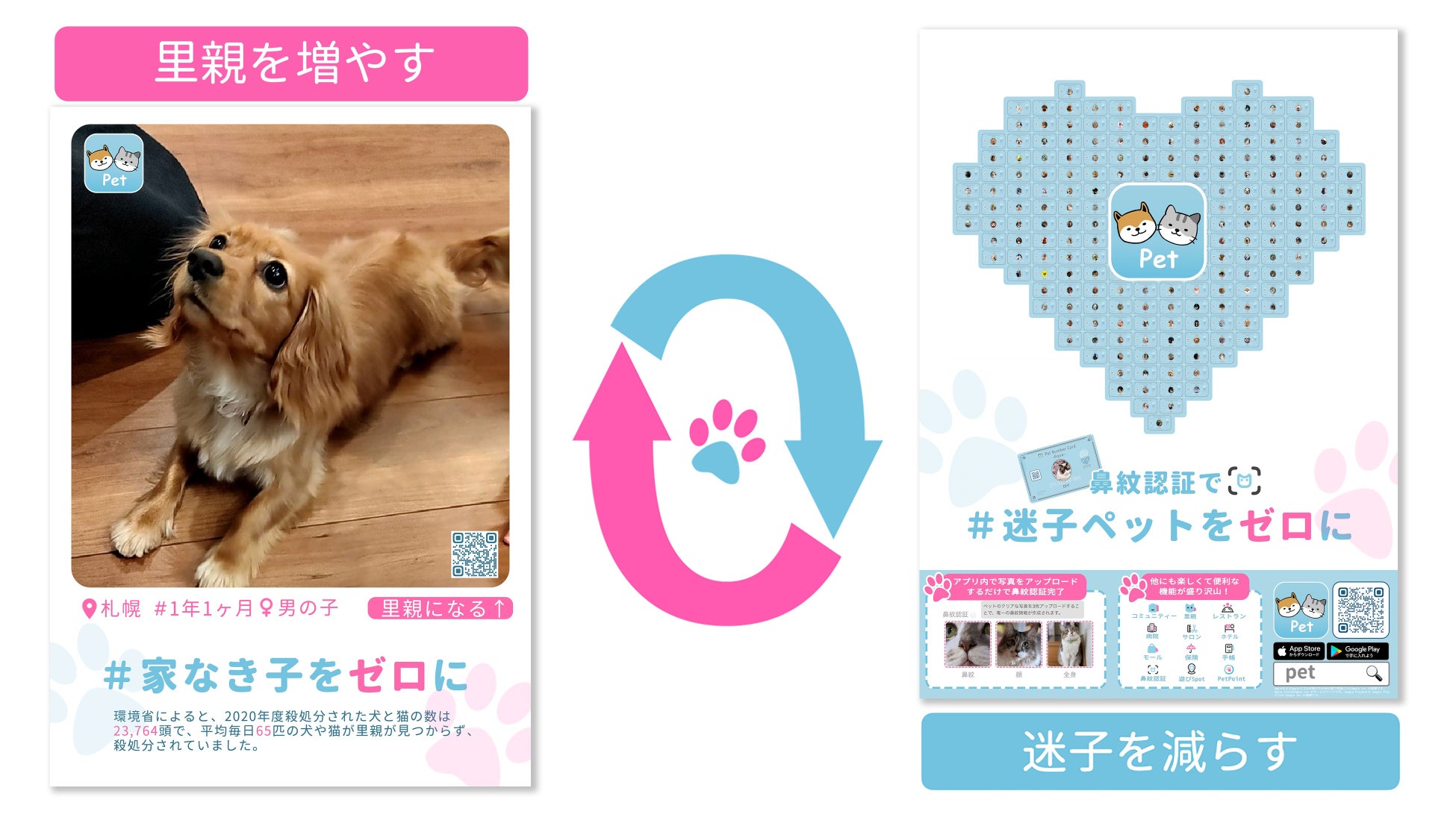 ペット総合アプリ『Pet』、動物を殺処分から救うための「#家なき子ゼロプロジェクト」を開始のサブ画像4