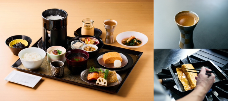 【THE THOUSAND KYOTO】シグネチャーは「お出汁」。自然の旨味で目覚める朝食体験へ。“京都”らしさを追求した和朝食を10月1日より提供開始のメイン画像