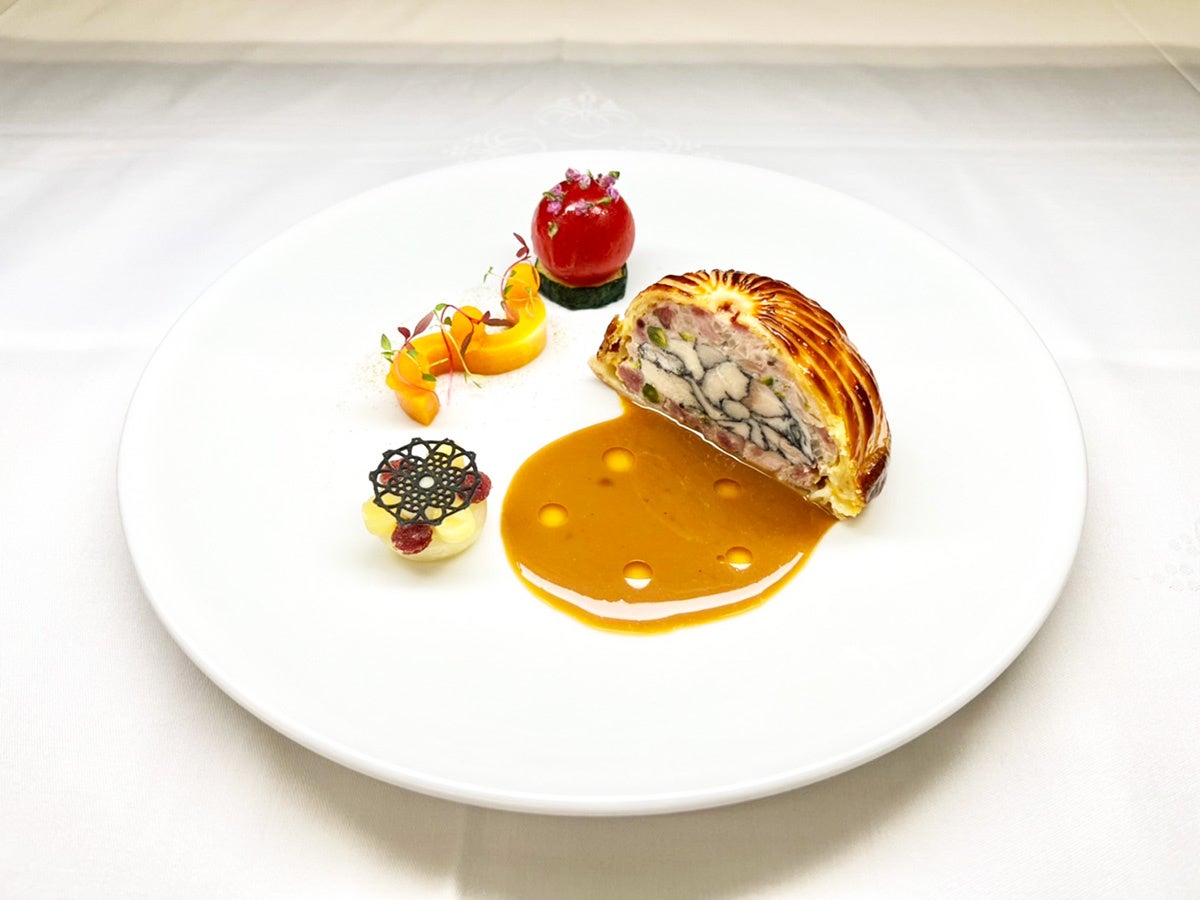【JR西日本ホテルズ】「JRホテルグループ 料理コンテスト」においてJR西日本ホテルズから優勝・準優勝を含む4名が入賞！のサブ画像3_「比内地鶏のトゥルト 生姜の香るソースで」