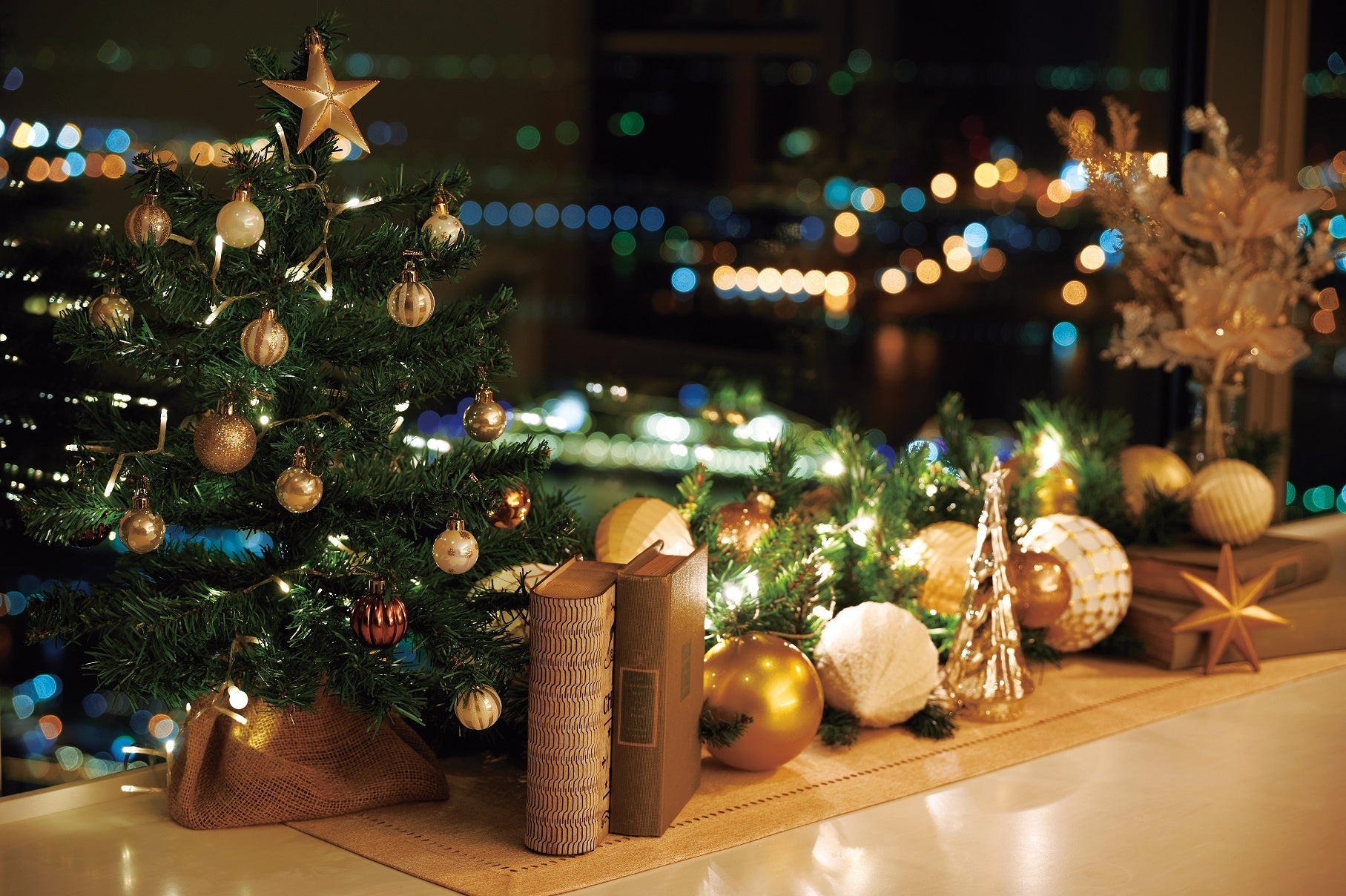 クリスマス宿泊プランの販売やサステナブルなイルミネーション開始のサブ画像2_クリスマスルーム内装