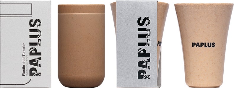 環境配慮型素材『PAPLUS®（パプラス）』を製造・販売する（株）カミーノが京都女子大学のカフェテリアで使用するリユースカップを提供のサブ画像4_PAPLUS®小売店様向け製品