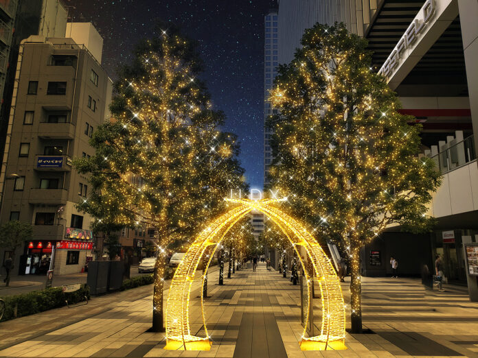 "冬の風物詩"秋葉原の街を彩る『UDX Illumination 2022』が11月5日～12月25日開催のメイン画像