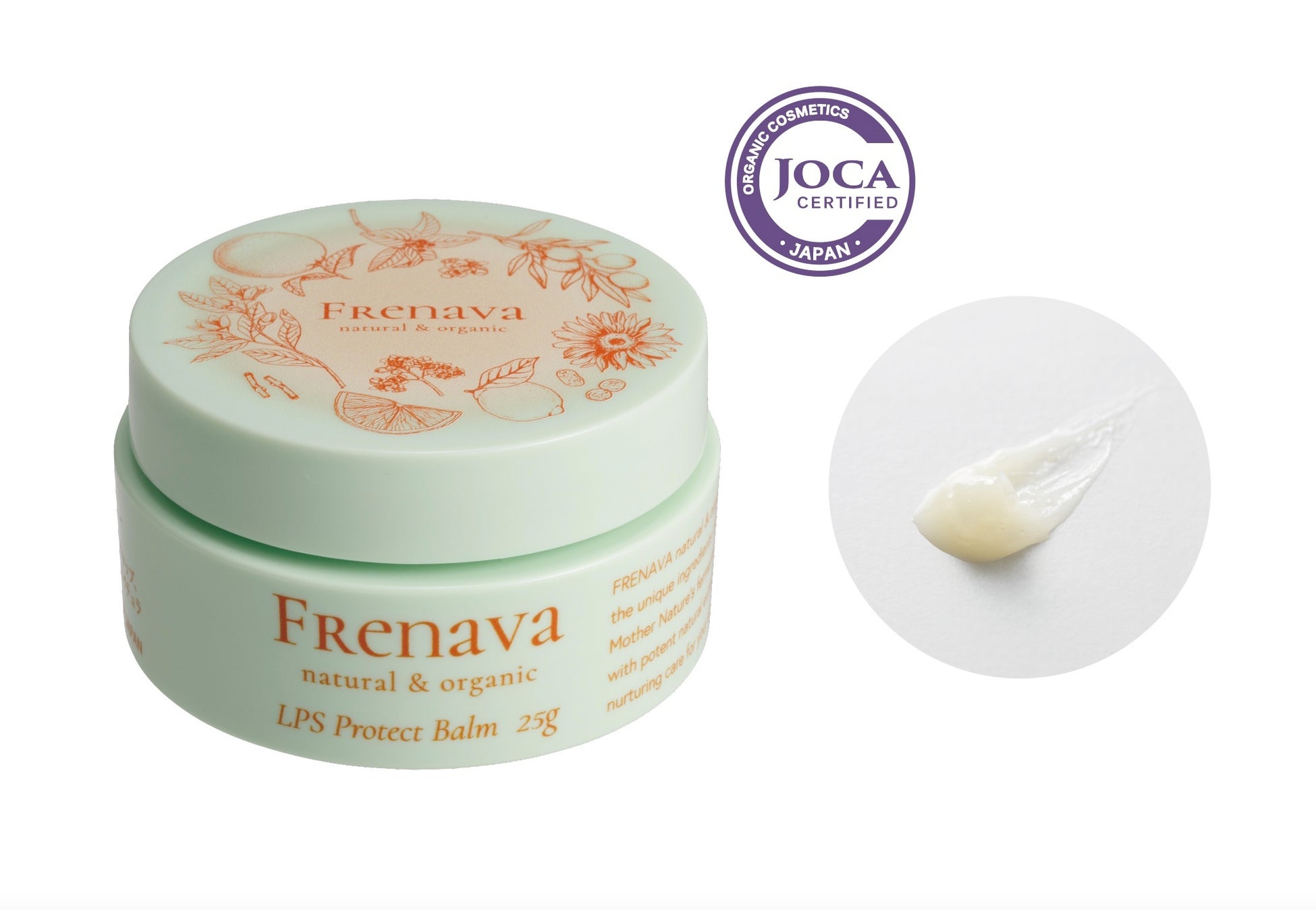 「FRENAVA natural & organic LPSプロテクトバーム」10月20日(木)よりブランド公式WEBストア、福光屋直営店舗にて発売のサブ画像1_肌荒れを防ぐLPS(※1)を配合したオーガニック高保湿バーム