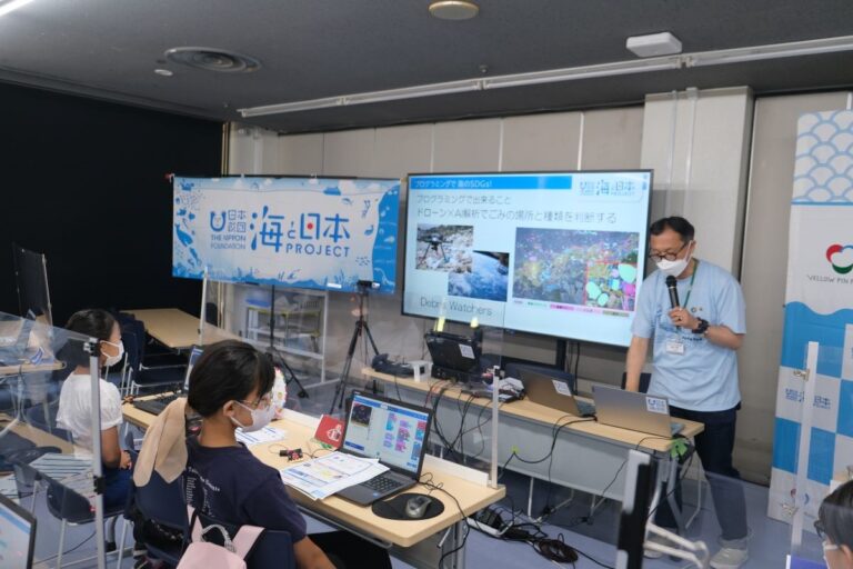楽しく学んで行動しよう！プログラミングでSDGs!　横浜市で「プログラミングで海のSDGs!」を開催しました！のメイン画像