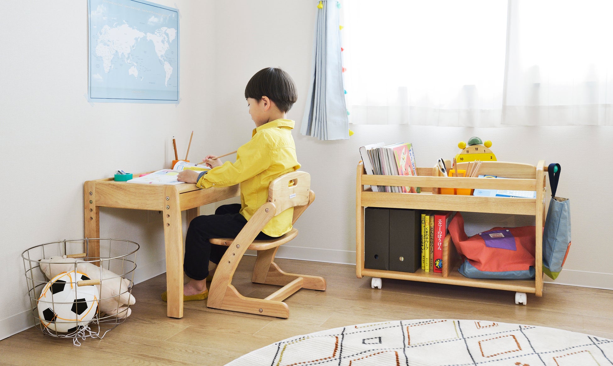 遊びながら学ぶ！子どもの自立を促す子ども家具シリーズ「ブォーノ３」登場！のサブ画像2