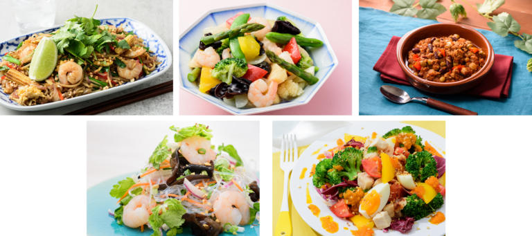 野菜がおいしいミールキット「楽彩（らくさい）」11月1日より、海外気分を味わえる新商品5種6品を発売のメイン画像