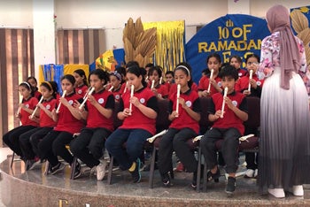 音楽・楽器の楽しさを世界中の子どもたちに　日本の音楽教育をエジプト公立校40校に導入拡大のサブ画像3_『発表会の様子』