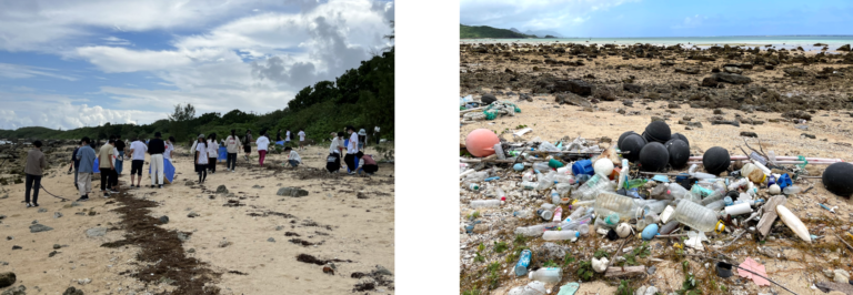 約550キロの漂着ゴミを回収し、ペットボトルごみをポーチに循環！　豊島、縄文企画、日本旅行の3社が高校生と「SDGsを学ぶ修学旅行」を実施のメイン画像