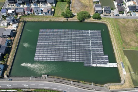太陽グリーンエナジーが奈良県に新たな水上太陽光発電所を開所のメイン画像