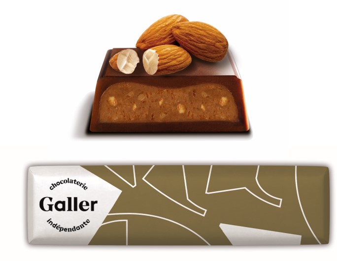 Galler（ガレー）スペシャルフレーバー2023はアーモンドプラリネ入りミルクチョコレート「ミルク・アーモンド」2022年11月4日（金）より数量限定で販売開始のメイン画像