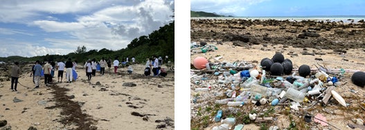 約550キロの漂着ゴミを回収し、ペットボトルごみをポーチに循環！豊島、縄文企画、日本旅行の3社が高校生と「SDGsを学ぶ修学旅行」を実施のサブ画像2