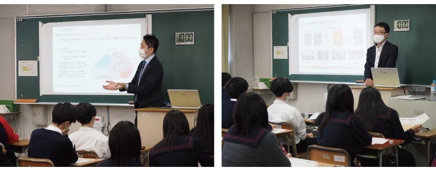 東京都の自立支援教育プログラム事業で高校生向けの授業に登壇のサブ画像2_（左：尾日向・右：大澤）