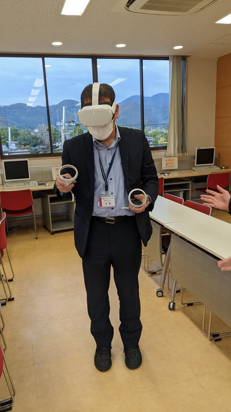 京都栄養医療専門学校、栄養士・管理栄養士分野におけるメタバース／VRを活用した遠隔教育モデル構築プロジェクトを発足！未来社会に向けて前進のサブ画像2_VRメタバース