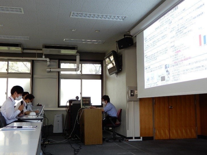 「Japan AT フォーラム2022 in 新居浜」をハイブリット形式で開催のサブ画像3_学生による研究発表の様子